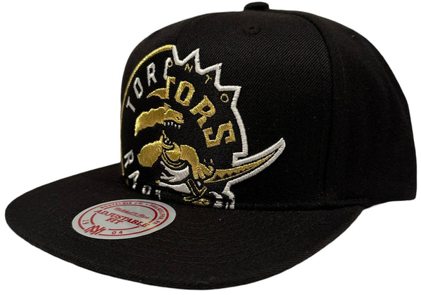 *Toronto Raptors* (Black) snapback hats by Mitchell & Ness