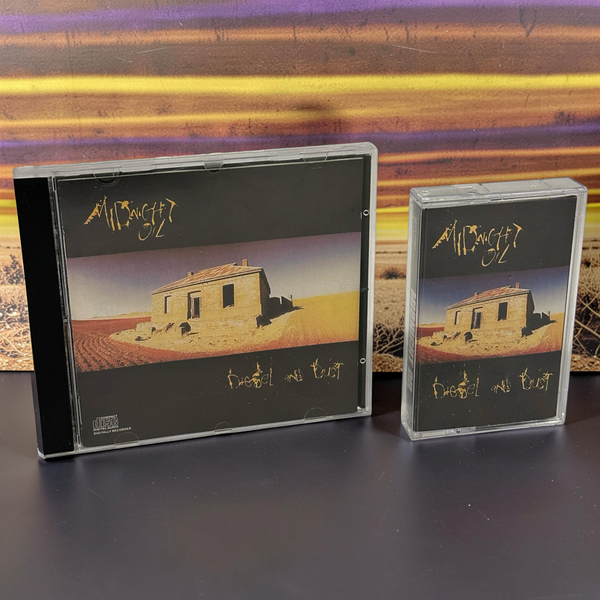 •MIDNIGHT OIL ~ DIESEL & DUST• ~1988 OG CANADIAN PRESSINGS~ (CD & CASSETTE TAPE)