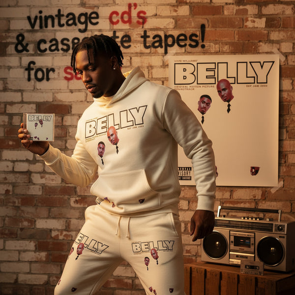 •BELLY - ORIGINAL MOTION PICTURE SOUNDTRACK• ~1998 OG PRESSING~ (CD & CASSETTE TAPE)