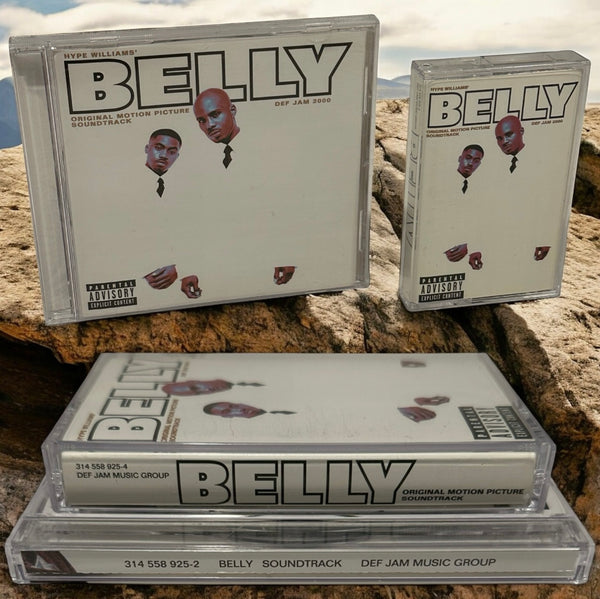 •BELLY - ORIGINAL MOTION PICTURE SOUNDTRACK• ~1998 OG PRESSING~ (CD & CASSETTE TAPE)