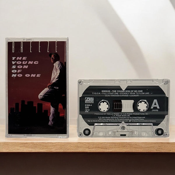 •BREEZE ~ THE YOUNG SON OF NO ONE• ~1989 OG PRESSING~ (CASSETTE TAPE) (1)