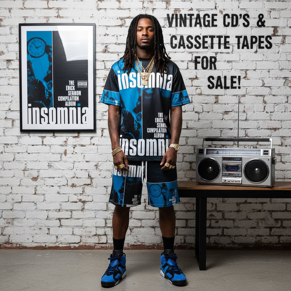 •INSOMNIA - THE ERICK SERMON COMPILATION ALBUM• ~1996 OG CANADIAN PRESSING~ (CASSETTE TAPE) (BLACK SHELL)