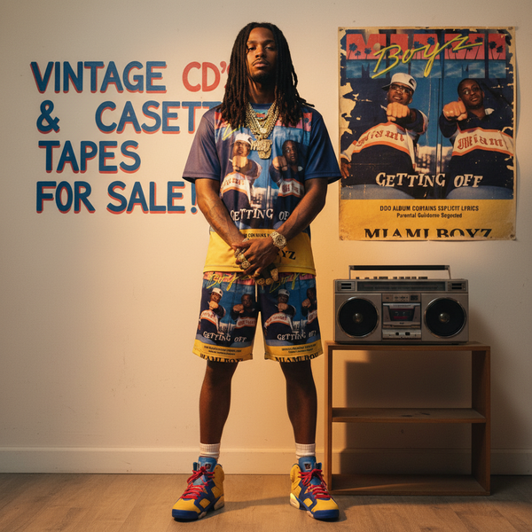 •MIAMI BOYZ ~ GETTING OFF• ~1988 OG PRESSING~ (CASSETTE TAPE)