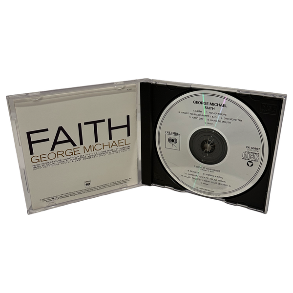 •GEORGE MICHAEL - FAITH• ~1987 OG CANADIAN PRESSINGS~ (CD & CASSETTE TAPE)