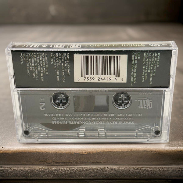 •SWAY & KING TECH ~ CONCRETE JUNGLE• (1991 OG PRESSING) (CASSETTE TAPE)