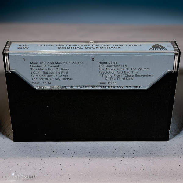•CLOSE ENCOUNTERS OF THE THIRD KIND ~ SOUNDTRACK• ~1977 OG PRESSING~ (CASSETTE TAPE)