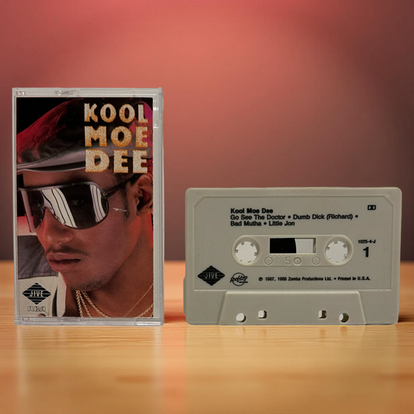 •KOOL MOE DEE ~ KOOL MOE DEE• ~1987 OG PRESSING~ (CASSETTE TAPE)