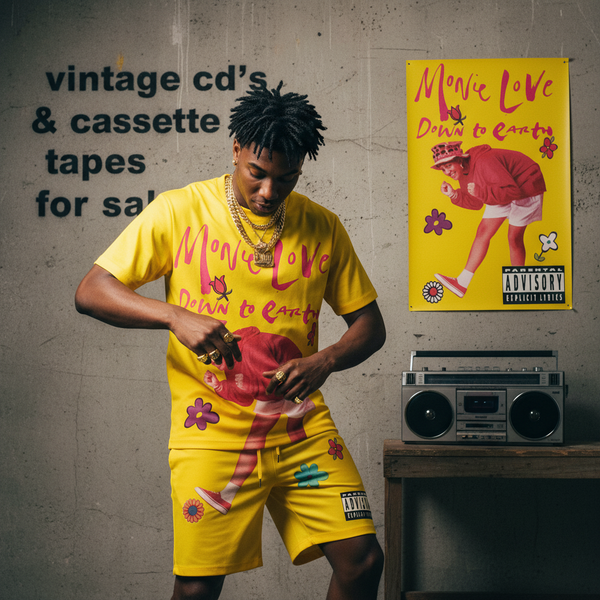 •MONIE LOVE - DOWN TO EARTH• ~1990 OG PRESSING~ (CASSETTE TAPE) (2)