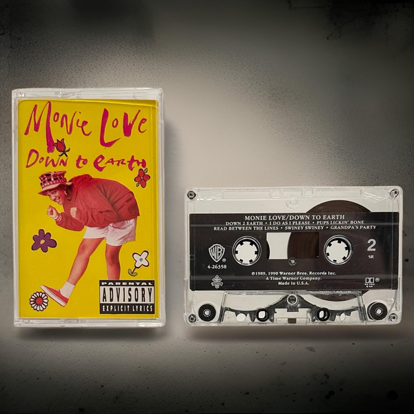 •MONIE LOVE - DOWN TO EARTH• ~1990 OG PRESSING~ (CASSETTE TAPE) (2)