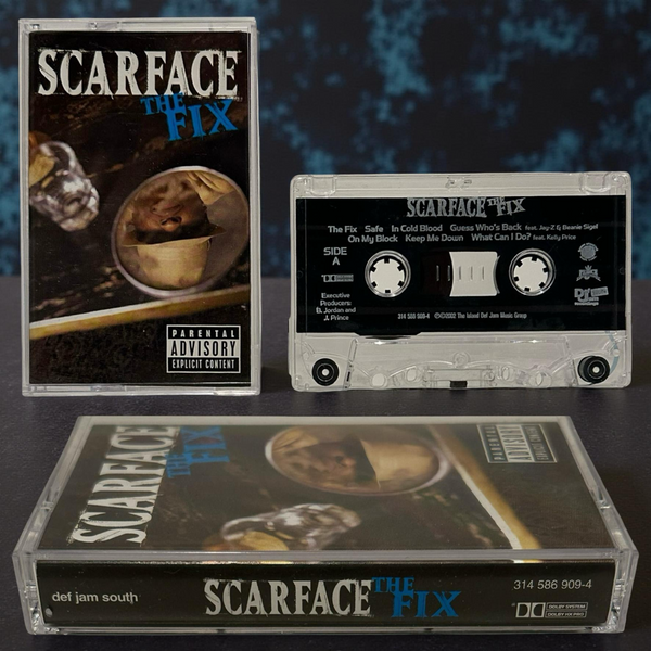 •SCARFACE - THE FIX• ~2002 OG PRESSING~ (CASSETTE TAPE)