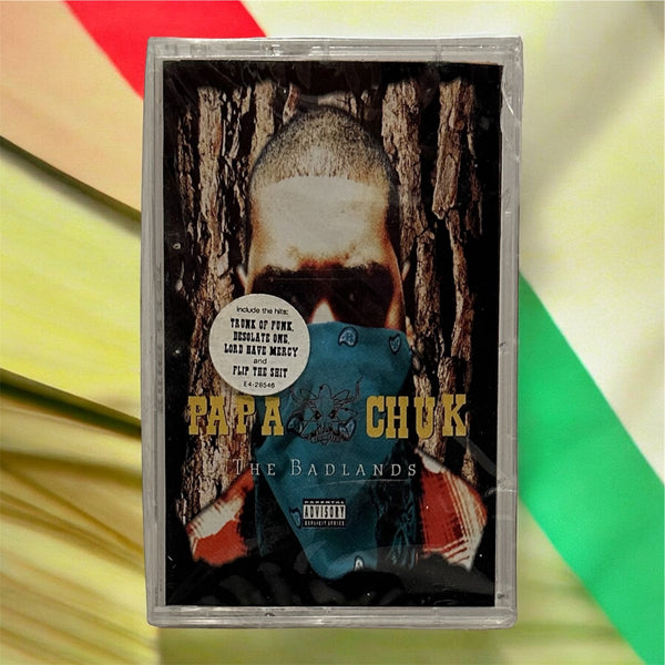 •PAPA CHUCK ~ THE BADLANDS• ~1994 OG SEALED PRESSING~ (CASSETTE TAPE)