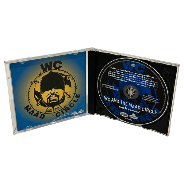 •WC AND THE MAAD CIRCLE - CURB SERVIN’• ~1995 OG PRESSINGS~ (CD & CASSETTE TAPE)