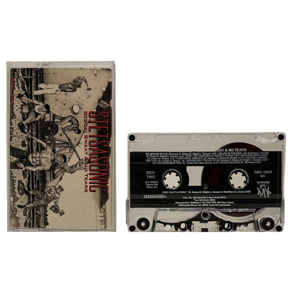 •STETSASONIC - BLOOD, SWEAT & NO TEARS• ~1991 OG PRESSINGS~ (CD & CASSETTE TAPE)