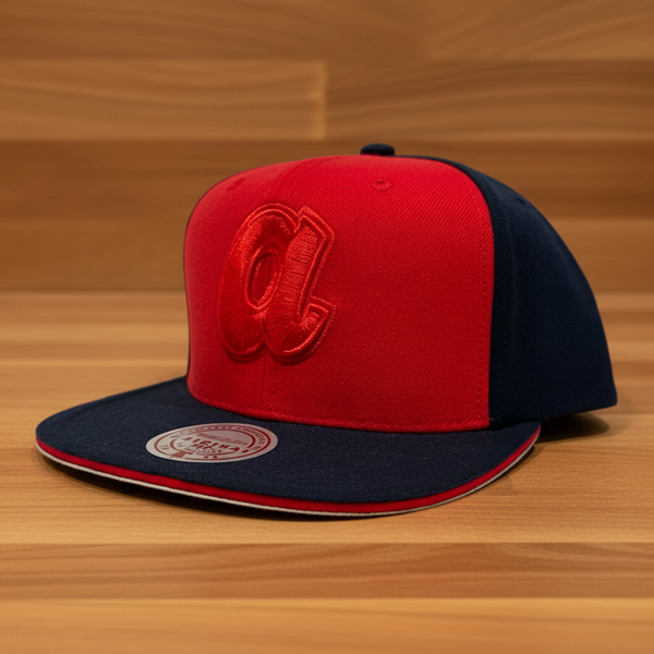*ATLANTA BRAVES* Original Fit Snapback Hats by Mitchell & Ness