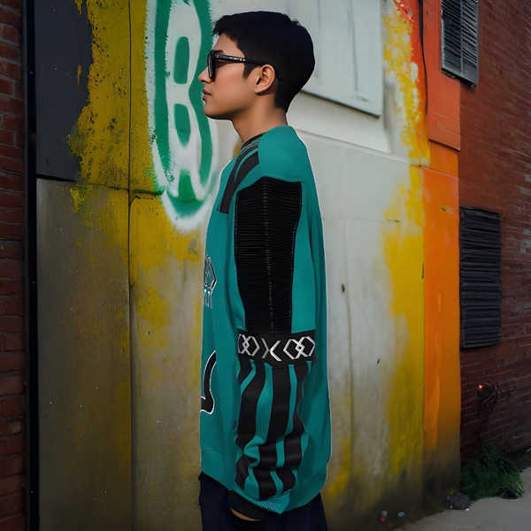^KOODOO^ (TURQUOISE) LUXURY CREWNECK SWEATSHIRTS