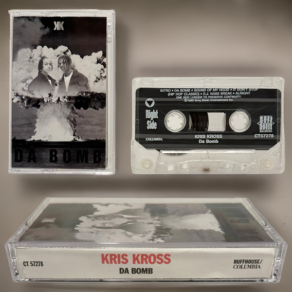 •KRIS KROSS -DA BOMB• ~1993 OG PRESSING ~ (CASSETTE TAPE) (3)