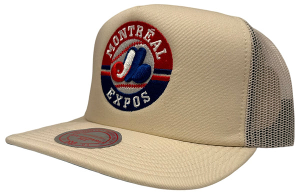 *Montreal Expos* mesh trucker style snapback hat by Mitchell & Ness