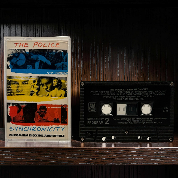 •THE POLICE ~ SYNCHRONICITY• ~1983 OG CANADIAN REPRESSINGS~ (CD & CASSETTE TAPE)