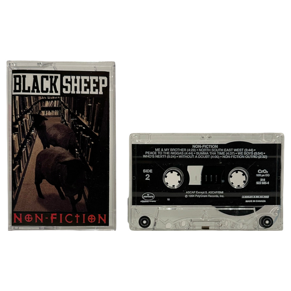 •BLACK SHEEP - NON FICTION• ~1994 OG PRESSING~ (CASSETTE TAPE)