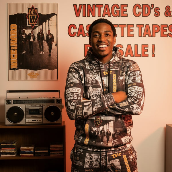 •DEF IV - NICE AND HARD• ~1988 OG PRESSING~ (CASSETTE TAPE)