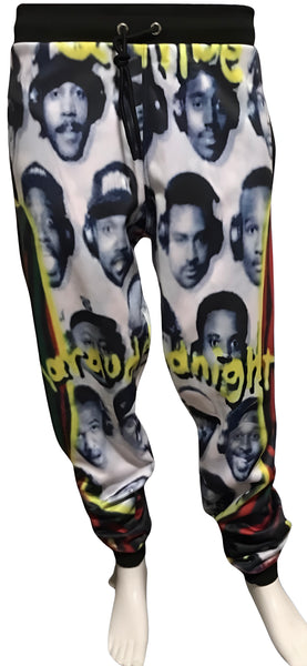 ^A TRIBE CALLED QUEST^ ~MIDNIGHT MARAUDERS~ JOGGER SWEATPANTS (FLEECE LINED)