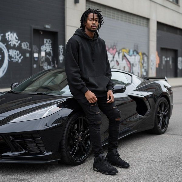 *COTTON BEST* (DARK GREY) PULLOVER HOODIES (HIGH QUALITY COTTON BLENDS)