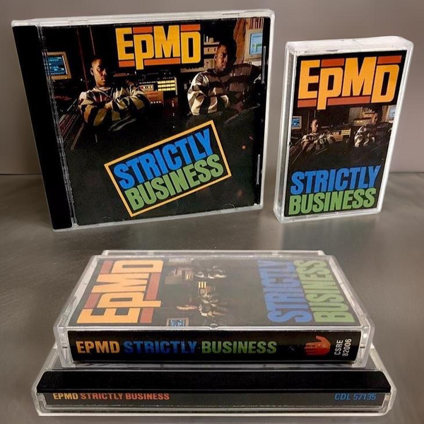 •EPMD - STRICTLY BUSINESS• (1988) (CASSETTE & CD AVAILABLE) (ORIGINAL PRESSINGS)