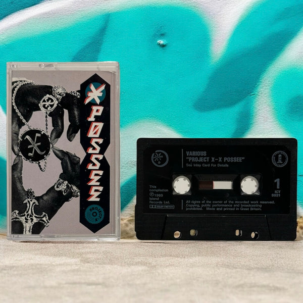 •VARIOUS - “PROJECT X-X POSSEE”• ~1989 OG PRESSING~ (CASSETTE TAPE)