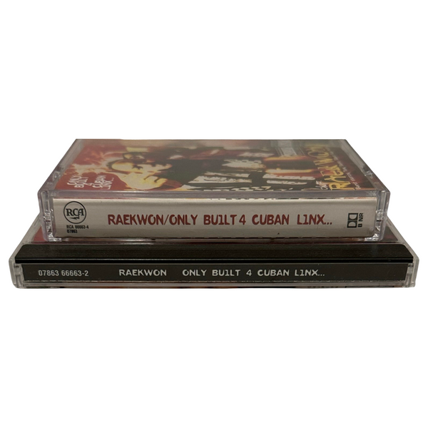 •RAEKWON - ONLY BUILT 4 CUBAN LINX…• ~1995 OG PRESSINGS~ (CD & PURPLE TAPE)