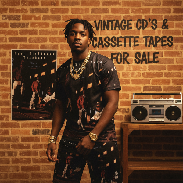 •POOR RIGHTEOUS TEACHERS - HOLY INTELLECT• ~1990 OG PRESSING~ (CASSETTE TAPE) (1)