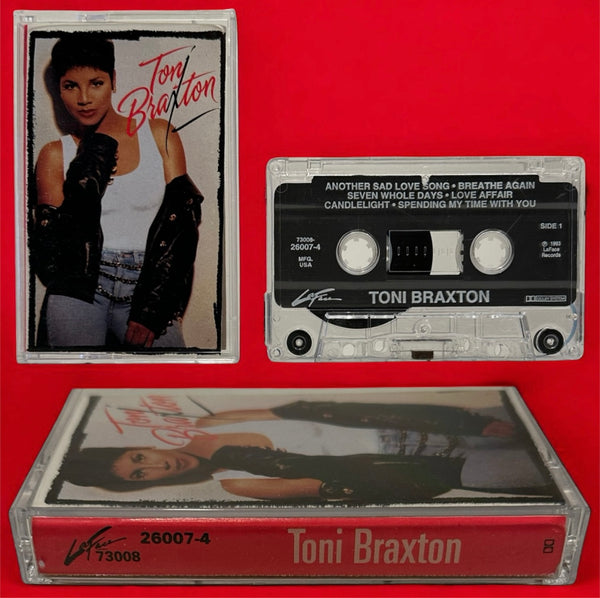 •TONI BRAXTON - TONI BRAXTON• ~1992 OG PRESSING~ (CASSETTE TAPE) (2)