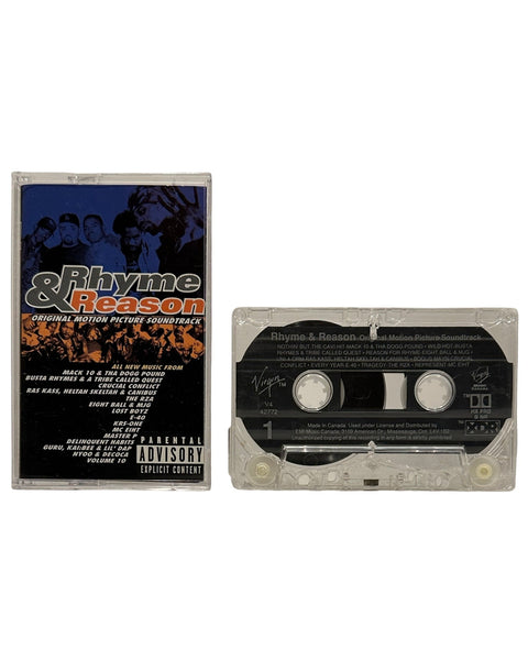 •RHYME & REASON - ORIGINAL MOTION PICTURE SOUNDTRACK• ~1997 OG PRESSING~ (CASSETTE TAPE)