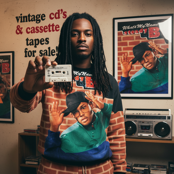 •STEADY B ~ WHAT’S MY NAME• ~1987 OG PRESSING~ (CASSETTE TAPE)