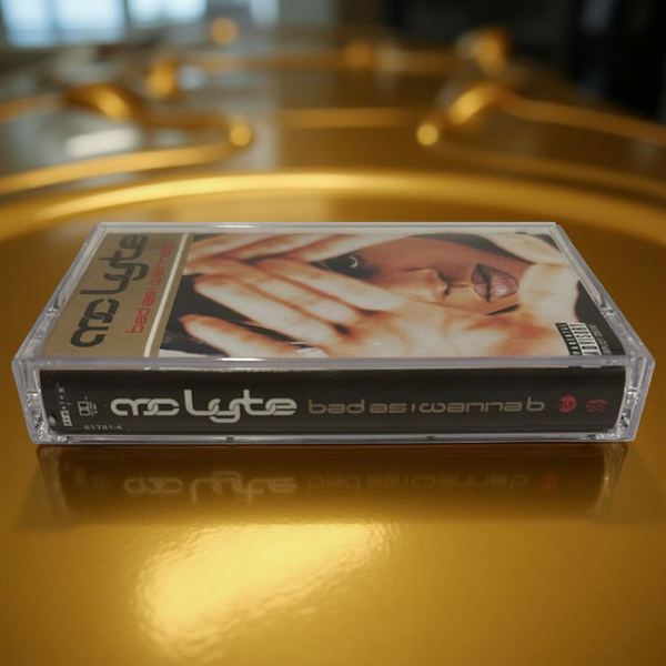•MC LYTE ~ BAD AS I WANNA B• ~1996 OG PRESSING~ (CASSETTE TAPE) (2)