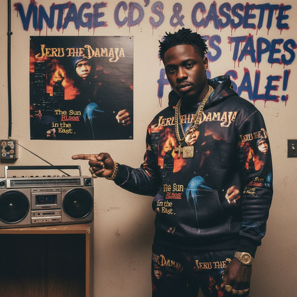 •JERU THE DAMAJA - THE SUN RISES IN THE EAST• ~1994 OG PRESSINGS~ (CD & CASSETTE TAPE)