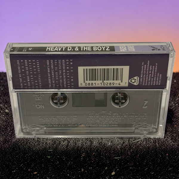 •HEAVY D. & THE BOYZ ~ PEACEFUL JOURNEY• ~1991 OG PRESSING~ (CASSETTE TAPE) (2)
