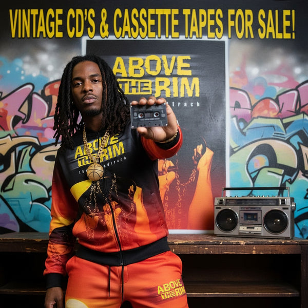 •ABOVE THE RIM - THE SOUNDTRACK• ~1994 OG CANADIAN PRESSING) (BLACK SHELL CASSETTE TAPE)