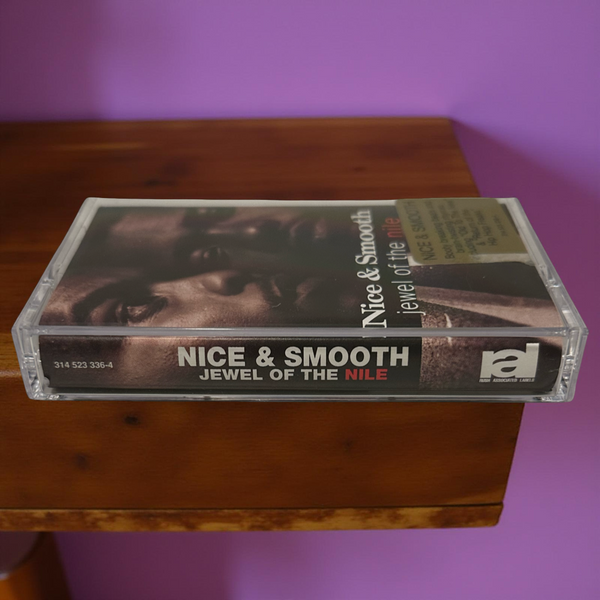 •NICE & SMOOTH- JEWEL OF THE NILE• ~1994 OG PRESSING~ (CASSETTE TAPE) (HYPE STICKER ON FRONT ARTWORK) (3)