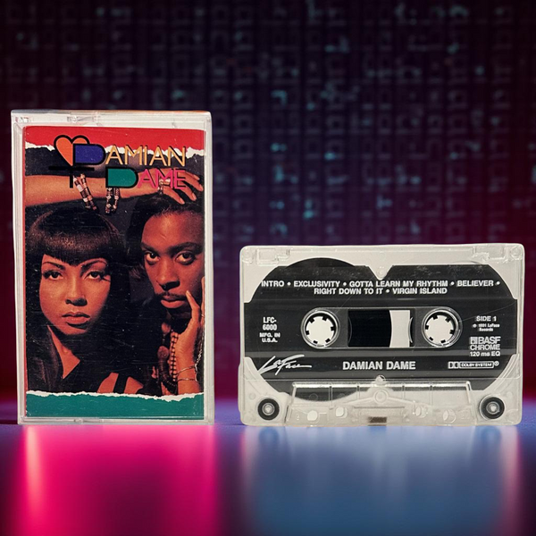 •DAMIAN DAME - DAMIAN DAME• ~1991 OG PRESSING~ (CASSETTE TAPE)