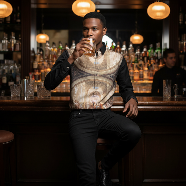 •UCXX DRESS SHIRTS• ~Rome~ (100% polyester)