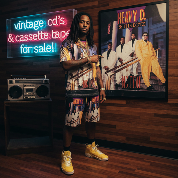 •HEAVY D. & THE BOYZ ~ BIG TYME• ~1989 OG PRESSING~ (CASSETTE TAPE)