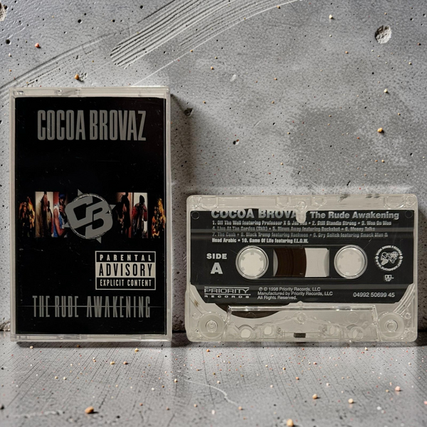 •COCOA BROVAZ ~ THE RUDE AWAKENING• ~1998 OG PRESSING~ (CASSETTE TAPE)
