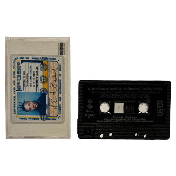 •OL’ DIRTY BASTARD - RETURN TO THE 36 CHAMBERS THE DIRTY VERSION• ~1995 OG PRESSINGS~ (CD & CASSETTE TAPE)