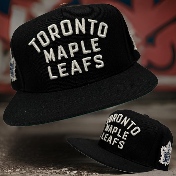 *Toronto Maple Leafs* snapback hats by Mitchell & Ness