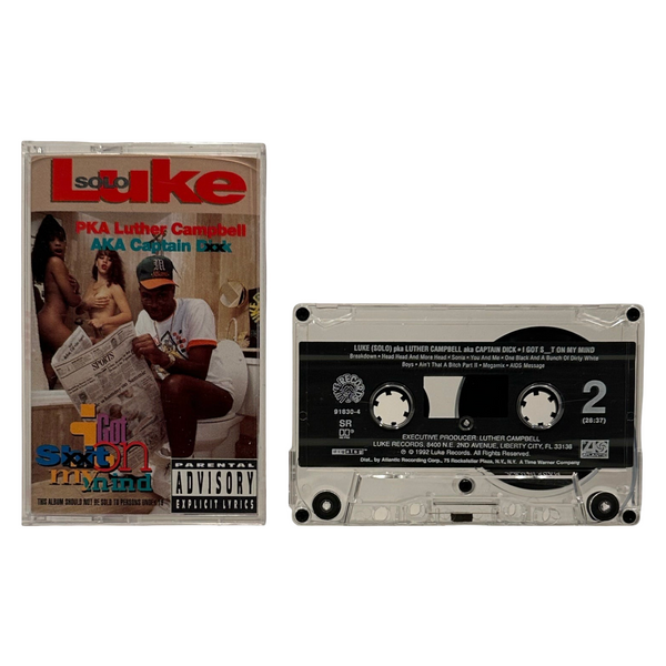 •LUKE - I GOT SHIT ON MY MIND• ~1992 OG PRESSINGS~ (CD & CASSETTE TAPE)