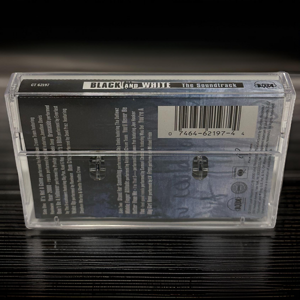 •BLACK AND WHITE ~ THE SOUNDTRACK• ~2000 OG PRESSING~ (CASSETTE TAPE)