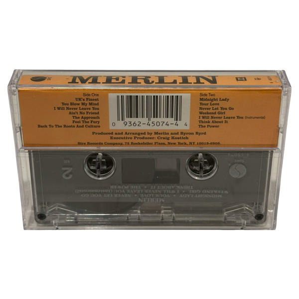 •MERLIN - MERLIN• ~1992 OG PRESSINGS~ (CD & CASSETTE TAPE) (UK HIP-HOP)