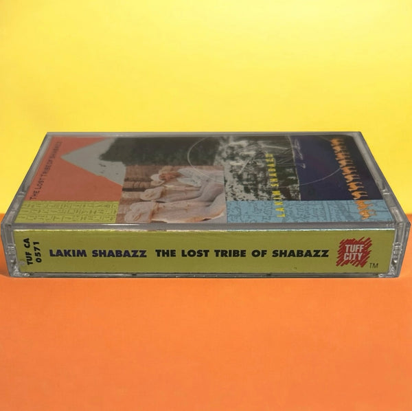 •LAKIM SHABAZZ - THE LOST TRIBE OF SHABAZZ• ~1990 OG PRESSING~ (CASSETTE TAPE)
