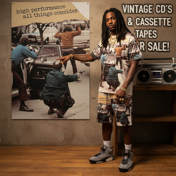 •HIGH PERFORMANCE - ALL THINGS CONSIDERED• ~1990 OG PROMO PRESSING~ (CASSETTE TAPE)