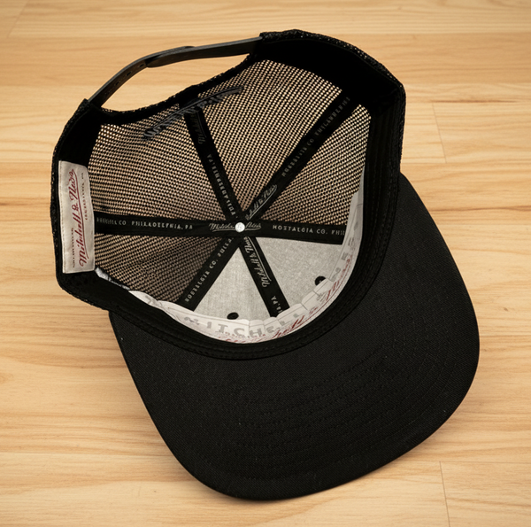 *TORONTO RAPTORS* Original Fit Trucker Mesh Style Snapback Hats by Mitchell & Ness (Rare Promo Sample)
